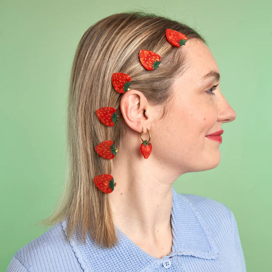 Coucou Suzette Strawberry Hair Clip 