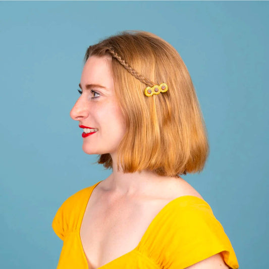 Coucou Suzette Hair clip Sunflower