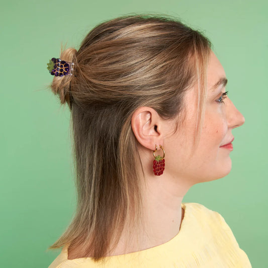 Coucou Suzette Mini Hair Clip Blackberry 