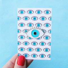 Coucou Suzette Eye Brooch