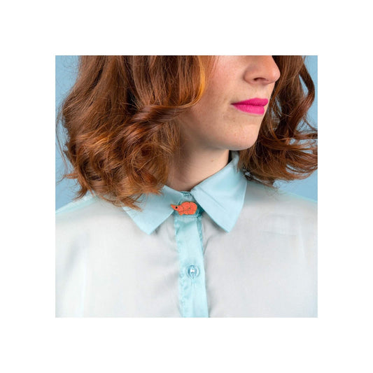 Coucou Suzette Brooch Shrimp