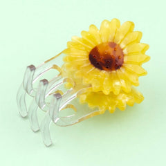 Coucou Suzette Mini hair clip Sunflower