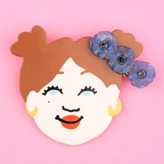 Coucou Suzette Hair clip Anemone