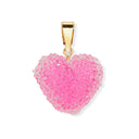 Crystal Haze Jelly Heart privjesak - Raspberry