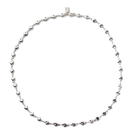 Crystal Haze Necklace Habibi - silver