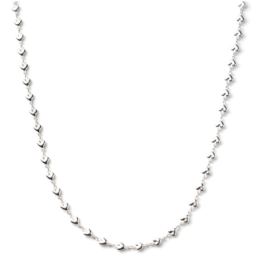 Crystal Haze Necklace Habibi - silver