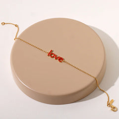 Design Letters Love Bracelet 