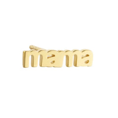 Design Letters Vocabulary Earring - Mom 