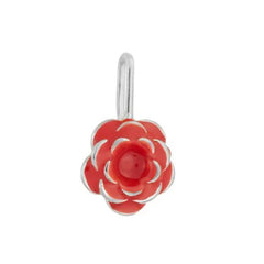 Design Letters Pendant Rose - silver 