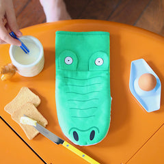 Fluid Market Oven Glove Crocodile 