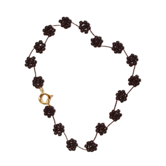 Labro Fiori bracelet - Dark Brown