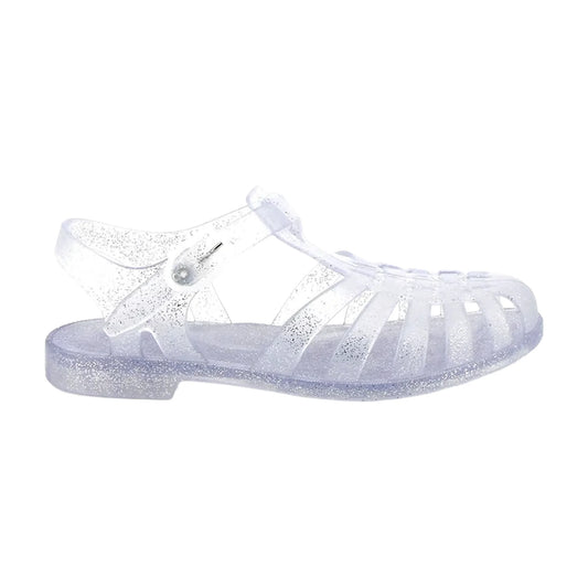 Meduse Jelly sandale za vodu - Silver Glitter Mat