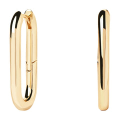 PDPAOLA Beat Hoop Earrings 