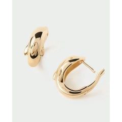PDPAOLA Dolphin mini earrings 