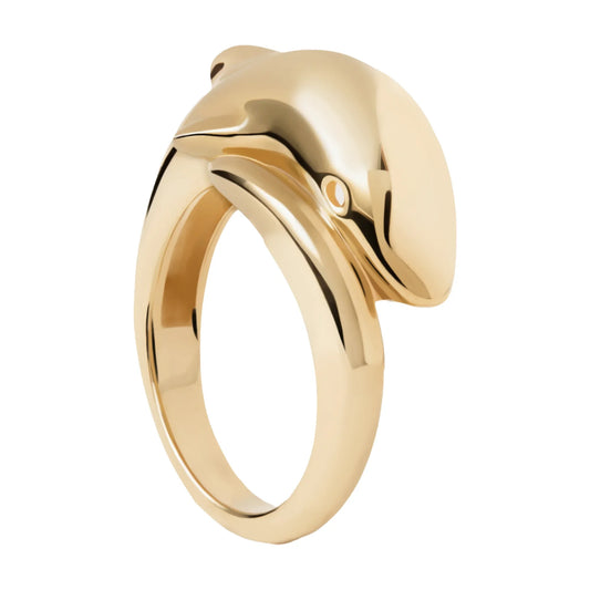 PDPAOLA Dolphin ring 