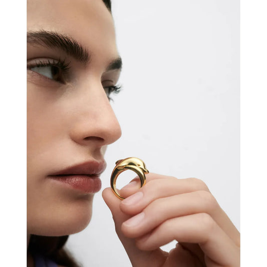 PDPAOLA Dolphin ring 
