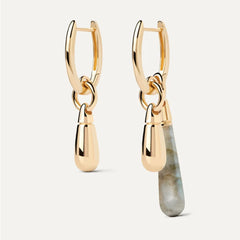 PDPAOLA Drop large pendant - Labradorite