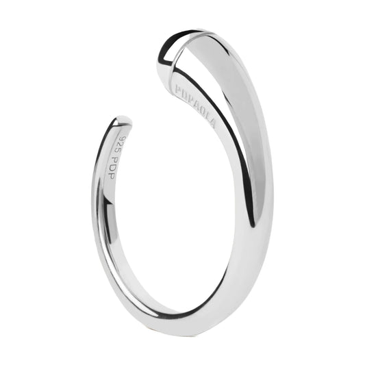 PDPAOLA Loop ring - silver 