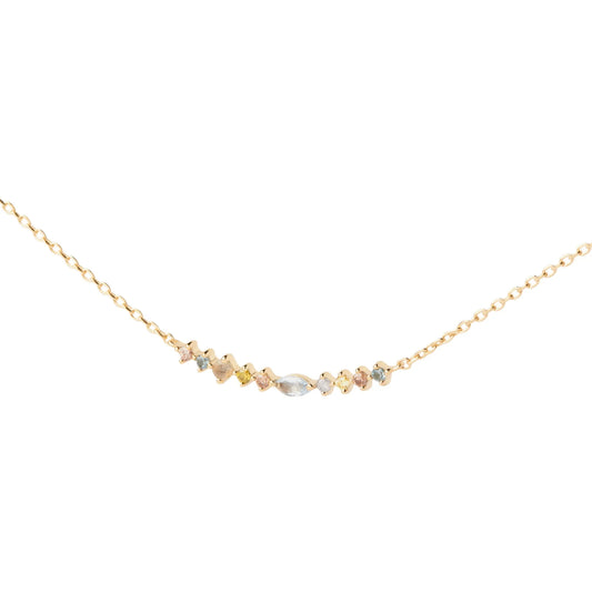 PDPAOLA Lotus necklace 