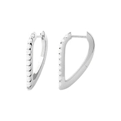 PDPAOLA Naušnice Gloss - srebrne