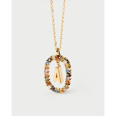 PDPAOLA Letter necklace 