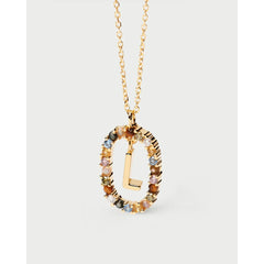 PDPAOLA Letter necklace 