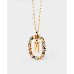 PDPAOLA Letter necklace 