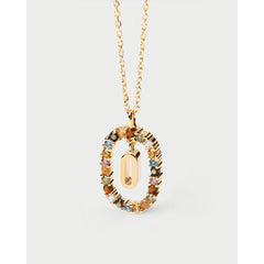 PDPAOLA Letter necklace 