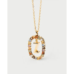 PDPAOLA Letter necklace 