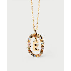PDPAOLA Letter necklace 
