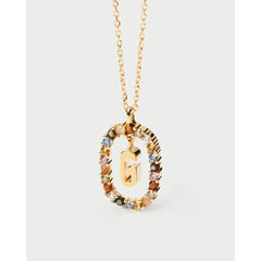 PDPAOLA Letter necklace 