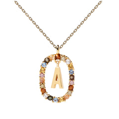 PDPAOLA Letter necklace 