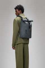 RAINS Ruksak Rolltop - Lagoon