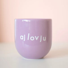 Sisi Mug of Olives Lilac