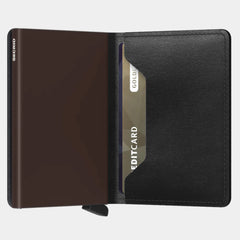 Secrid Slimwallet Original Black Brown 