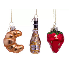 Vondels Set of 3 mini pine decorations - Good Morning