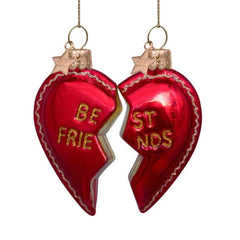 Vondels Pine decoration Best Friends - 2 pcs