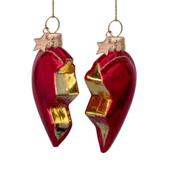 Vondels Pine decoration Best Friends - 2 pcs