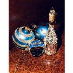 Vondels Caviar pine tree ornament