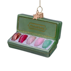 Vondels Macarons Pine Cone Ornament