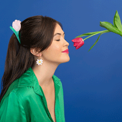 Coucou Suzette Hair clip Tulip