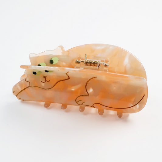 Coucou Suzette Hair Clip Ginger Cat