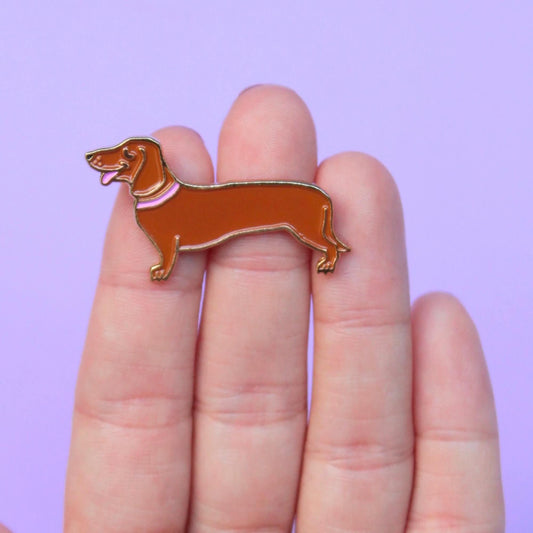 Coucou Suzette Brooch Dachshund
