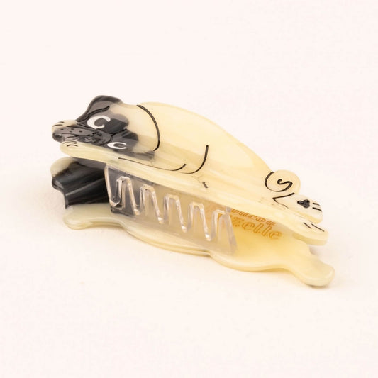 Coucou Suzette Hair clip Pug