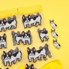 Coucou Suzette Brooch Bulldog