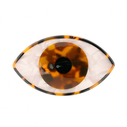 Coucou Suzette Hair Clip Brown Eye