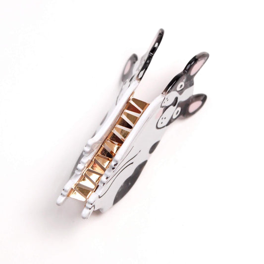 Coucou Suzette Hair Clip Bulldog