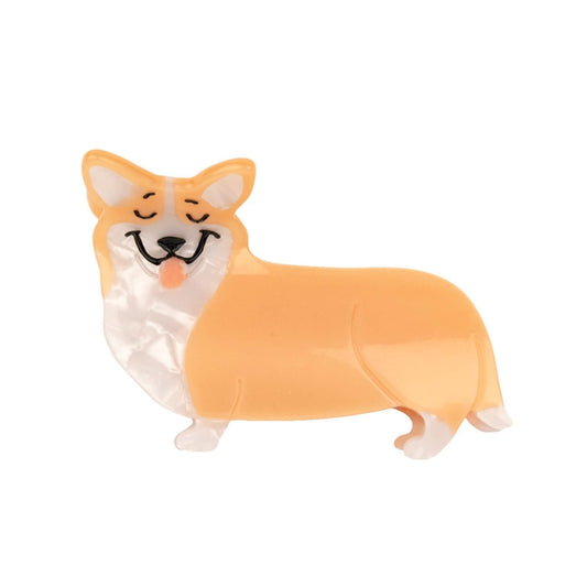 Coucou Suzette Hair Clip Corgi