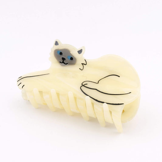 Coucou Suzette Hair Clip Siamese Cat