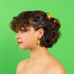 Coucou Suzette Mini hair clip Lemon